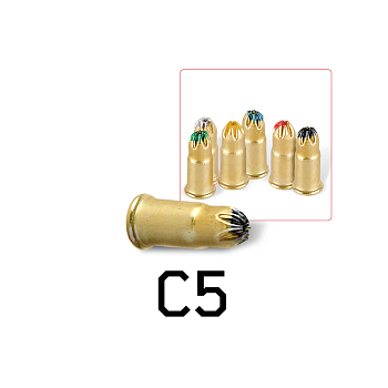 Патроны монтажные F-С5 черные 5.6х16 россыпью (100шт/уп)