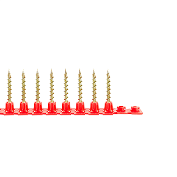 Саморезы желтый цинк F-SWY 3,5х45 в ленте, ГКЛ/дерево(1000шт/уп)
