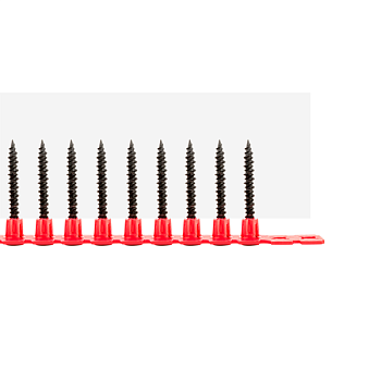 Саморезы черные F-SFP 25мм в ленте, ГВЛ/профиль (1000шт/уп)